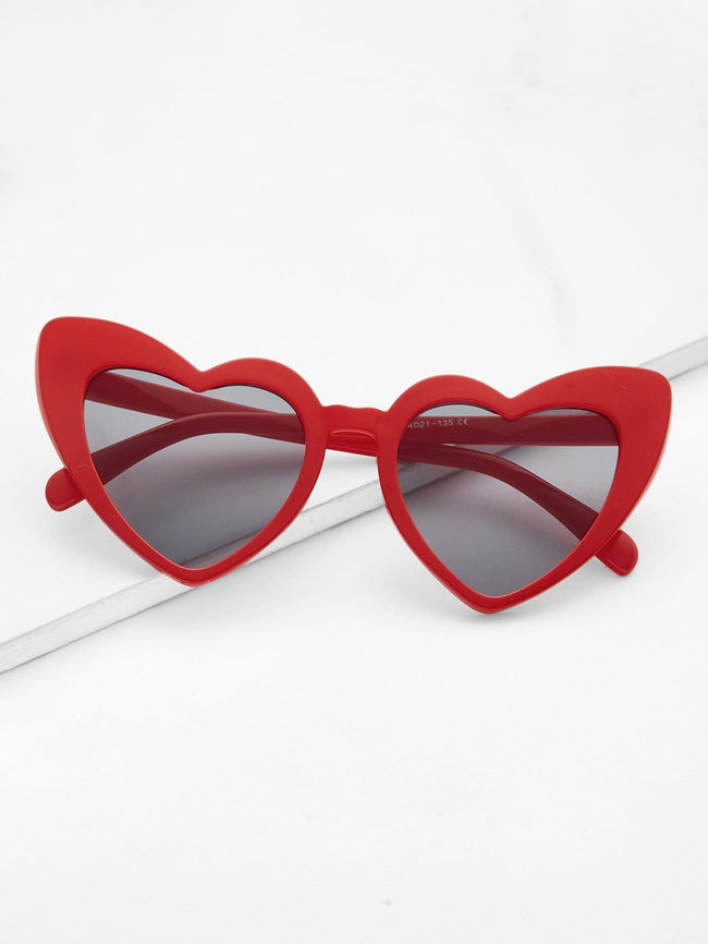 Heart Shaped Frame Sunglasses