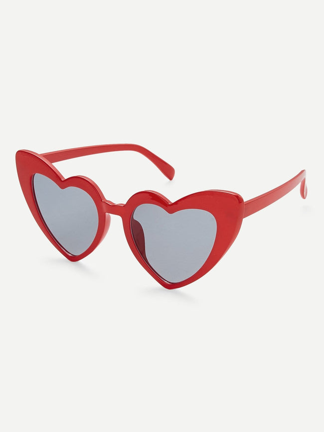 Heart Shaped Frame Sunglasses